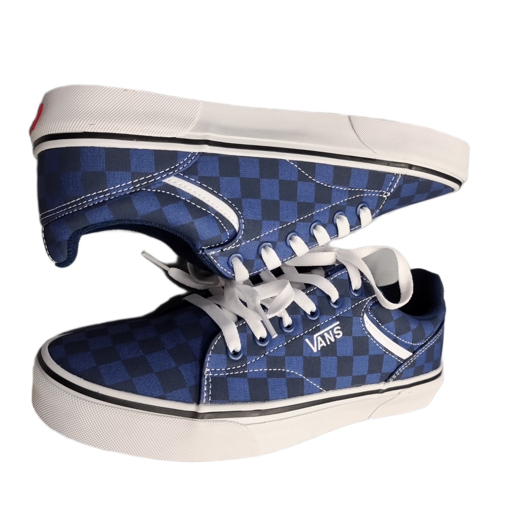 Vans Seldan Casual Sneakers Mens US 9 Multi Checkered Round Toe Low Top Lace Up